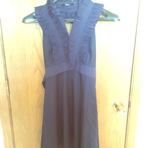 Akira Navy Halter dress